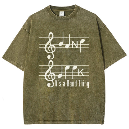 Musicians Band Vintage Distressed T-shirt