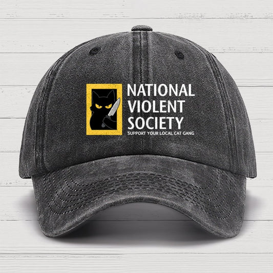 National Violent Society Cotton Hat