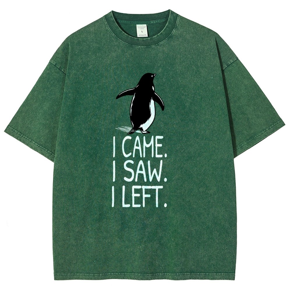 Nihilist Penguin Vintage Distressed T-shirt