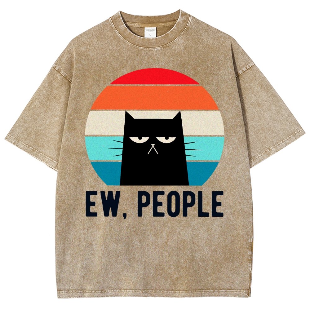 EW,PEOPLE! Vintage Distressed T-shirt