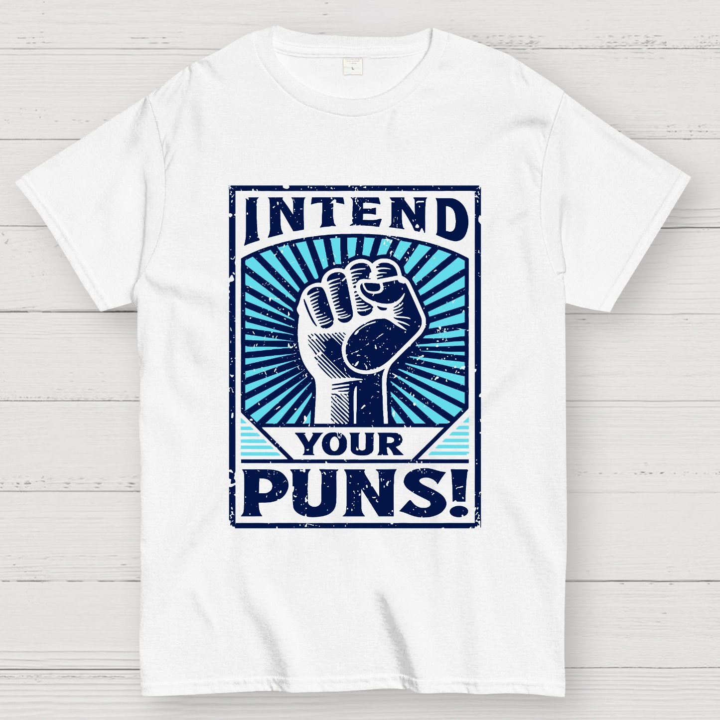 Intend Your Puns Geek T-Shirt
