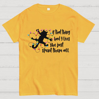 If That Thing Had 9 Lives Geek T-Shirt