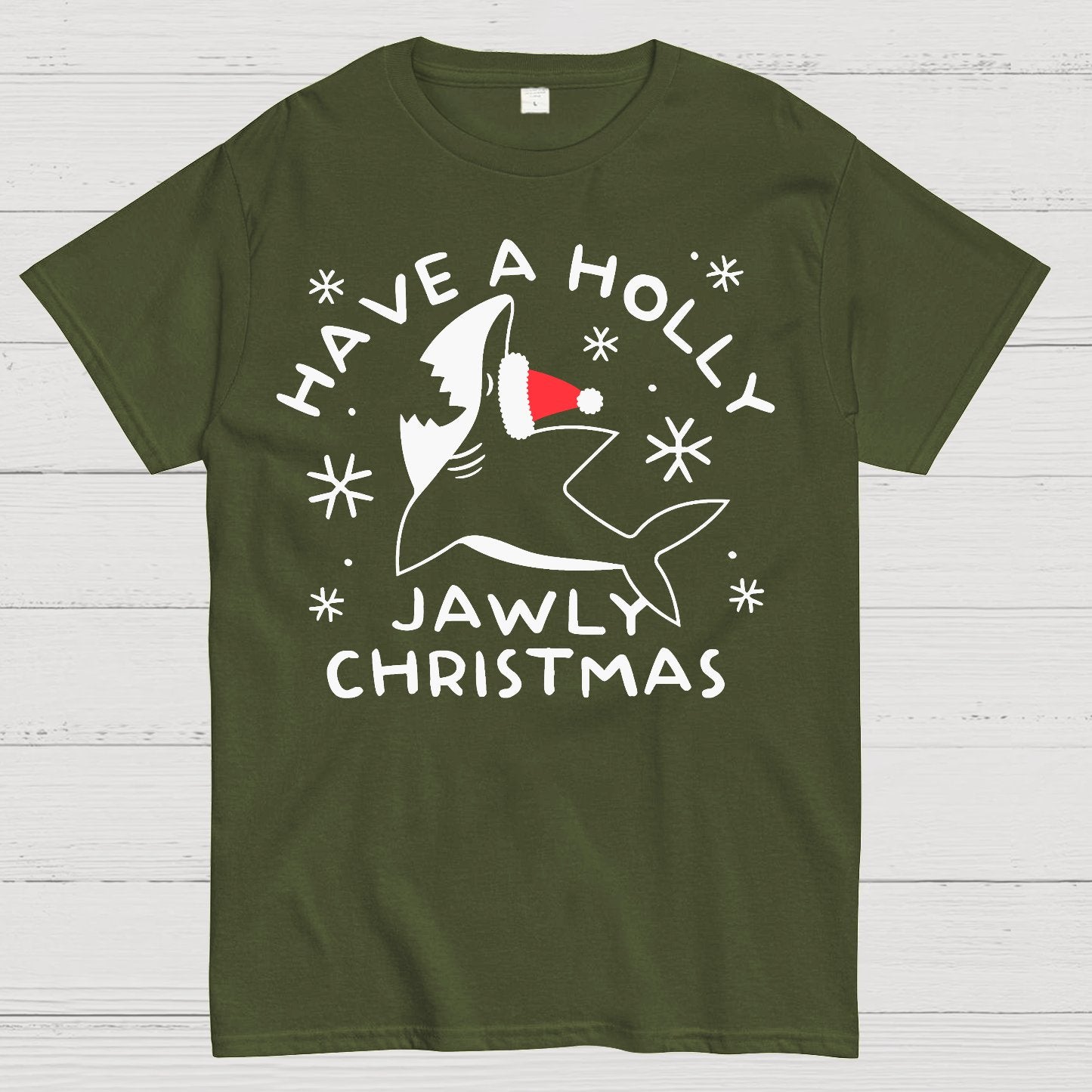 Have A Holly Jawly Christmas Geek T-Shirt