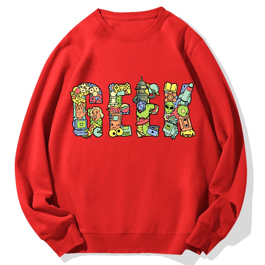 Geek Culture Geek Cotton Sweatshirt