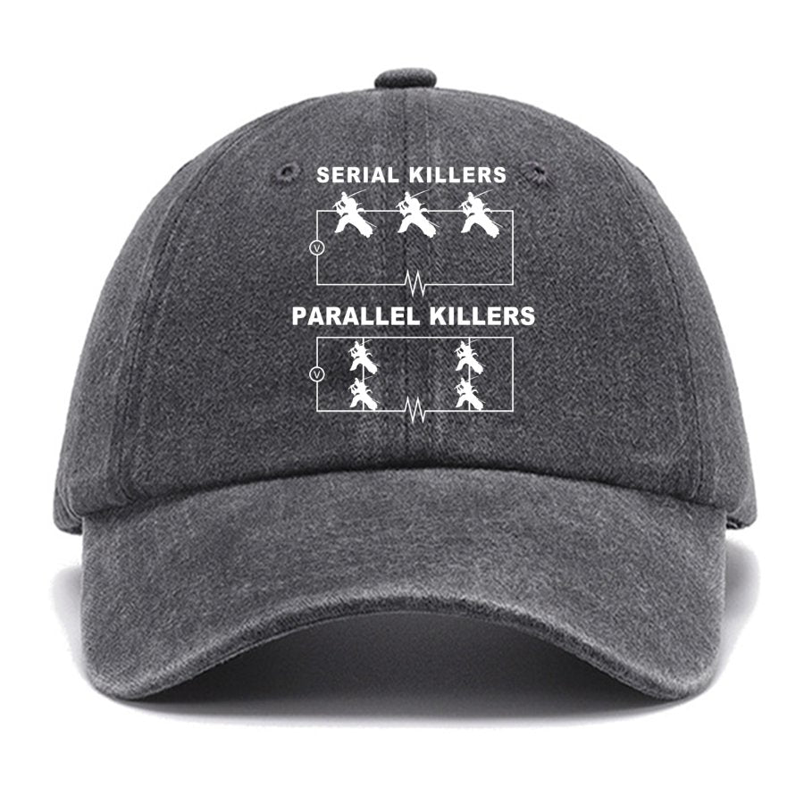 Serial Killers VS Parallel Killers Circuit Diagram Geek Science Cotton Hat