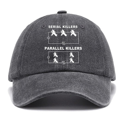 Serial Killers VS Parallel Killers Circuit Diagram Geek Science Cotton Hat