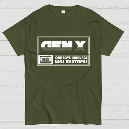 Gen X – Cassette Lover Geek T-Shirt