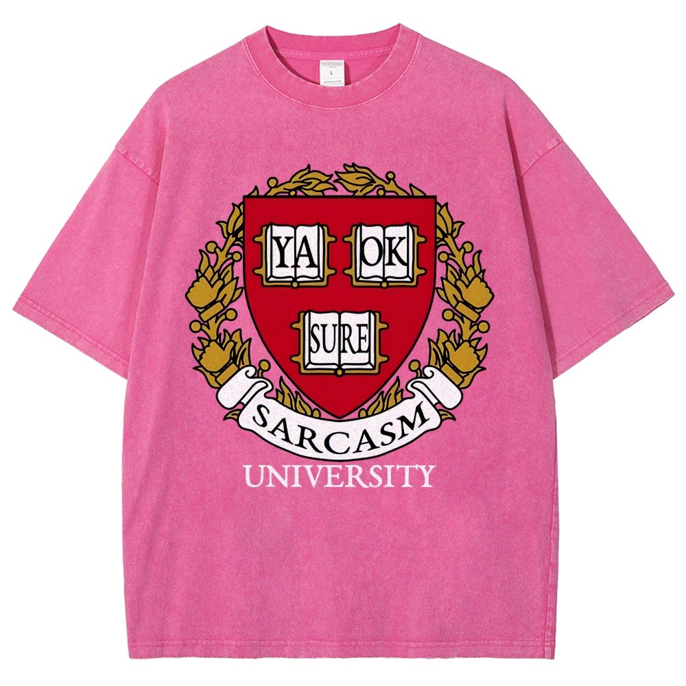 Ivy League Sarcasm Vintage Distressed T-shirt