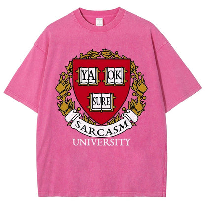 Ivy League Sarcasm Vintage Distressed T-shirt