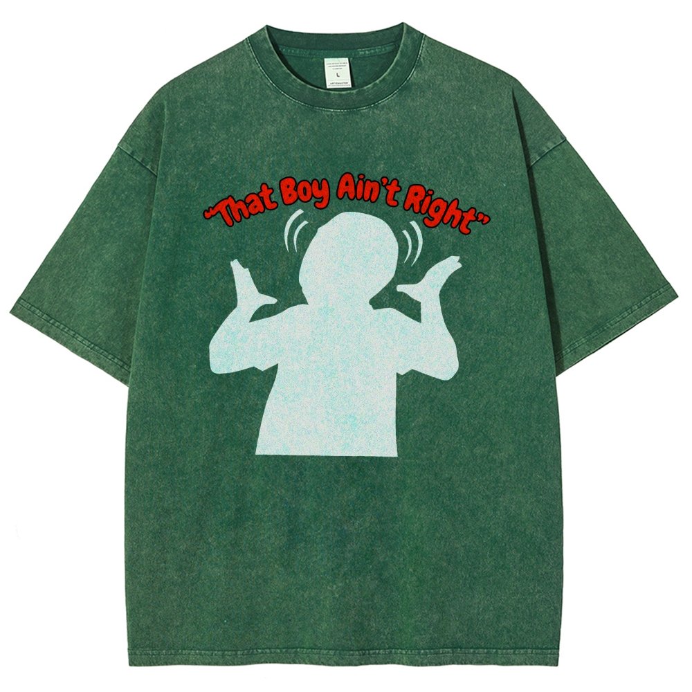 That Boy Ain't Right Vintage Distressed T-shirt