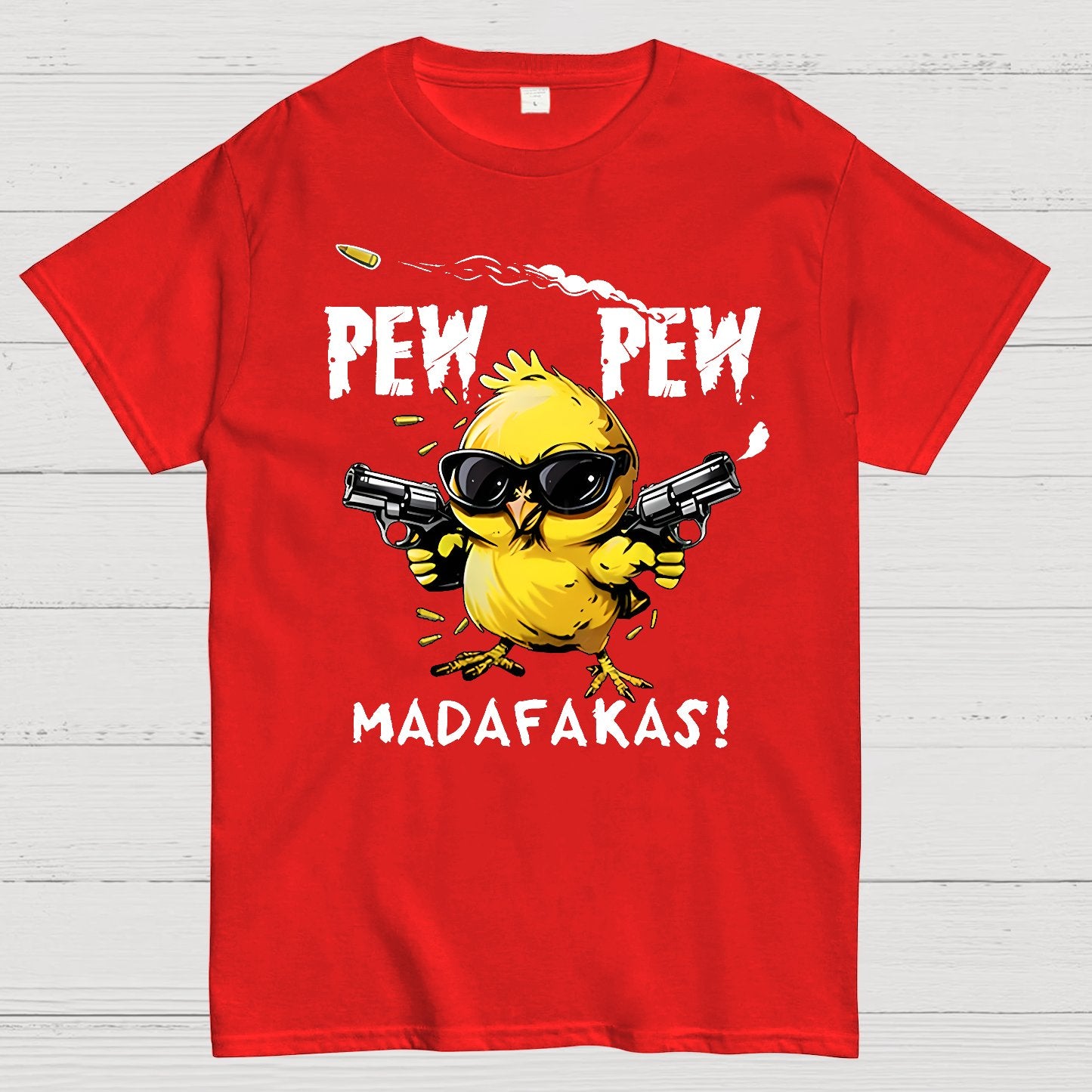 PEW PEW MADAFAKAS! Geek T-Shirt