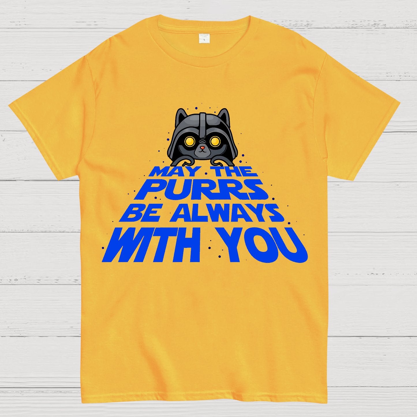 May The Purrs Be With You Geek T-Shirt