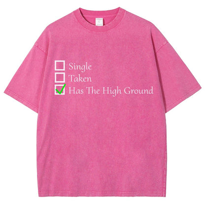 You Have the High Ground Vintage Distressed T-shirt