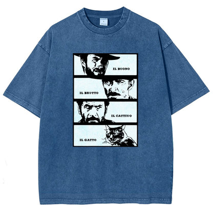 Four Buddies Vintage Distressed T-shirt