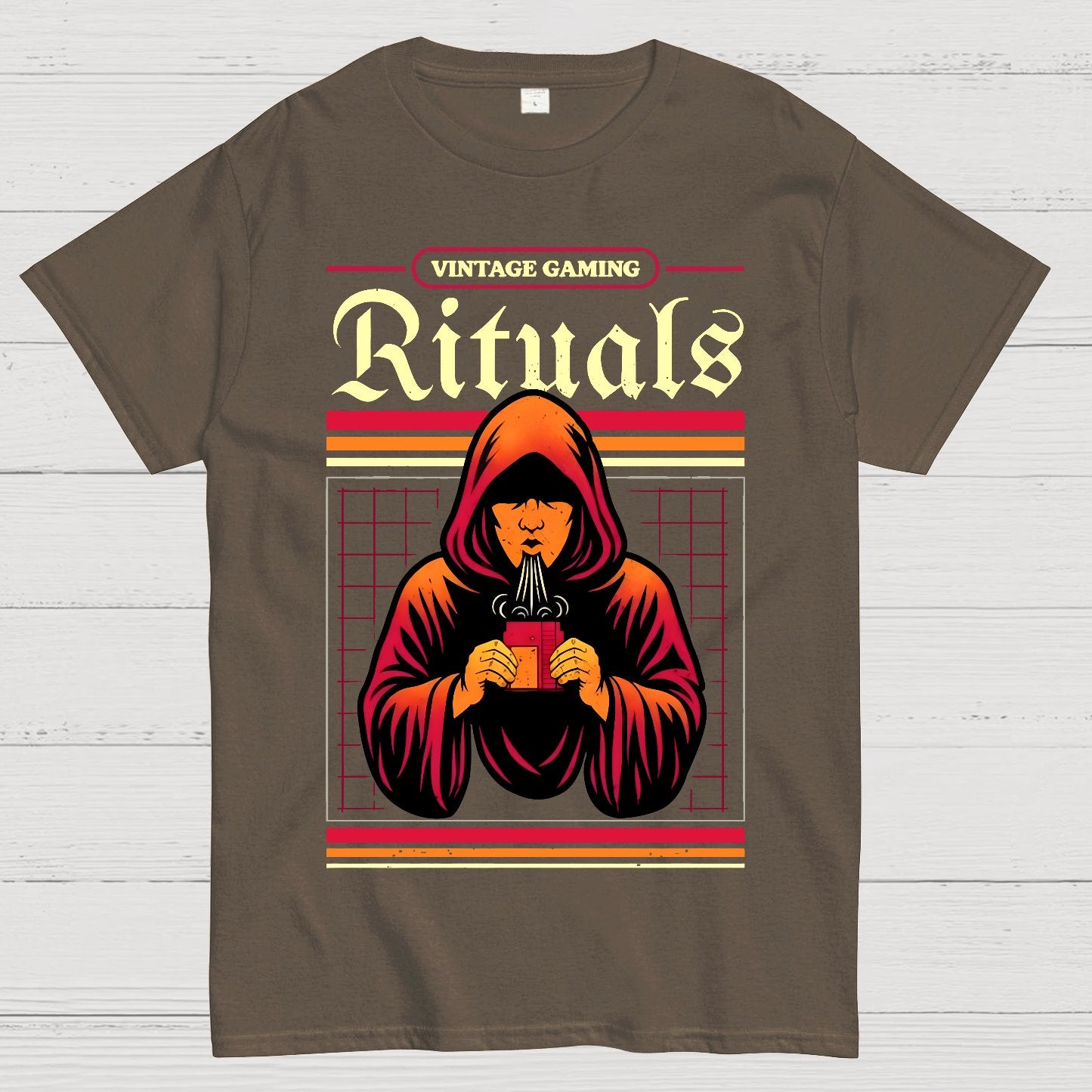 Vintage Gaming Rituals Geek T-Shirt