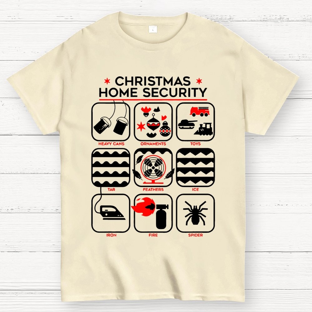Christmas Home Security Geek T-Shirt