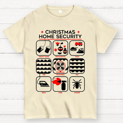 Christmas Home Security Geek T-Shirt
