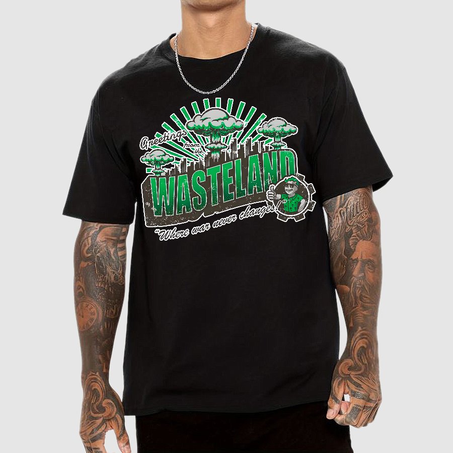 Greetings from the Wasteland! Geek T-Shirt