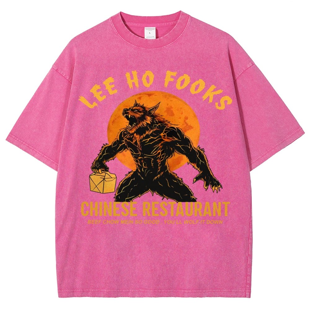 Lee Ho Fooks  Vintage Distressed T-shirt