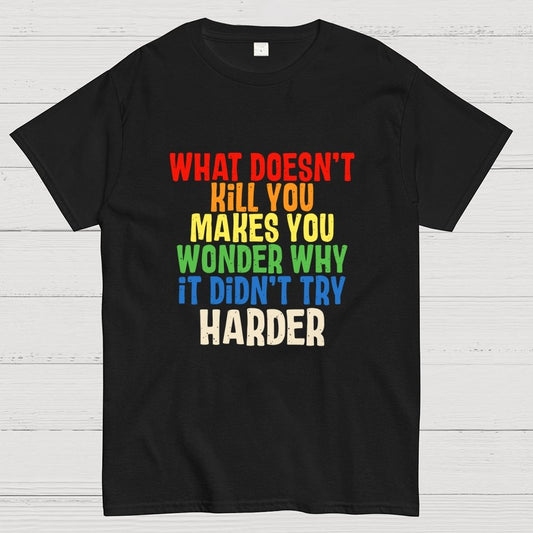 Try Harder Geek T-Shirt