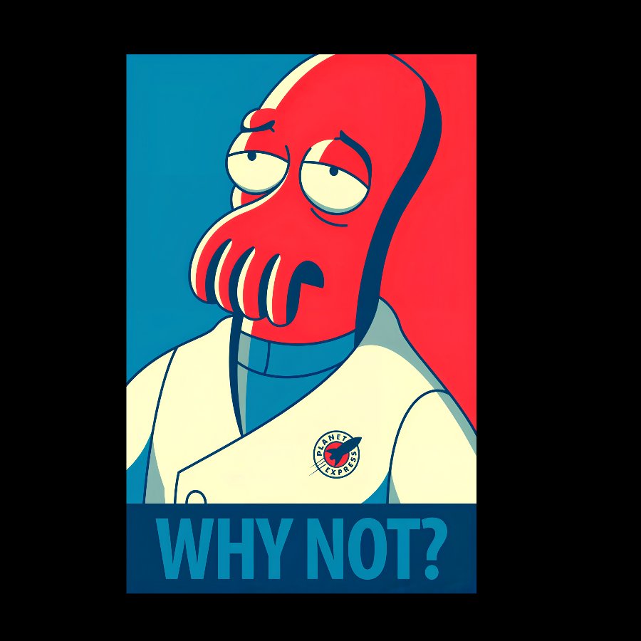 Why Not？Geek Cotton Sweatshirt