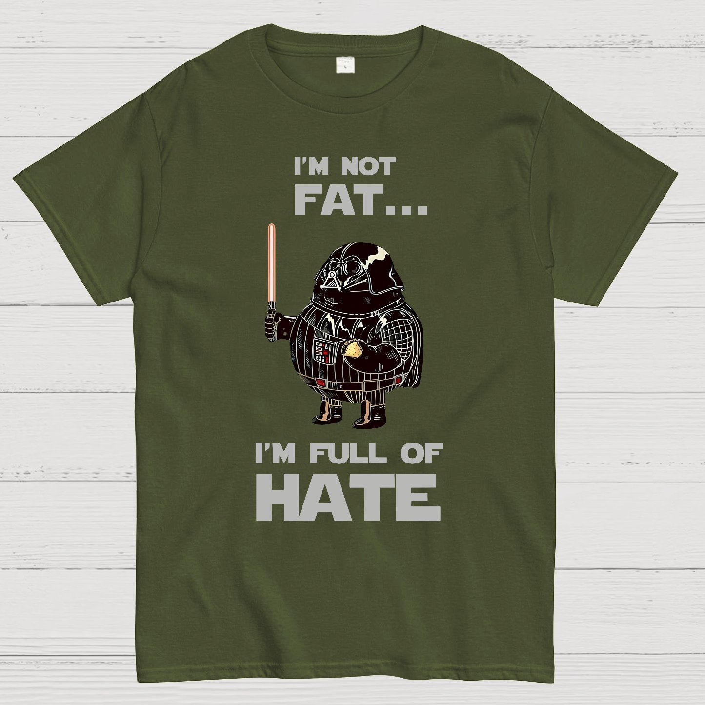 I'm Fat....I'm Full Of Hate Geek T-Shirt