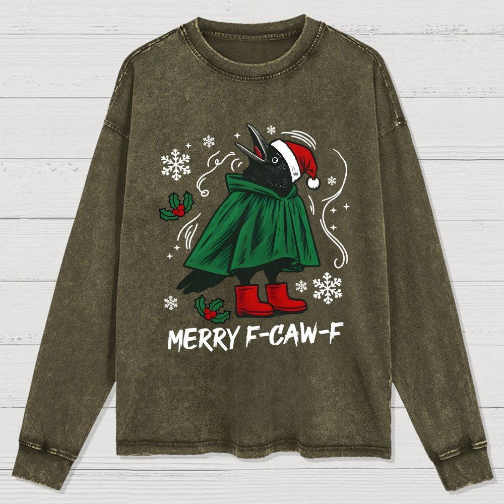 Merry F-CAW-F Washed Long Sleeve Tee