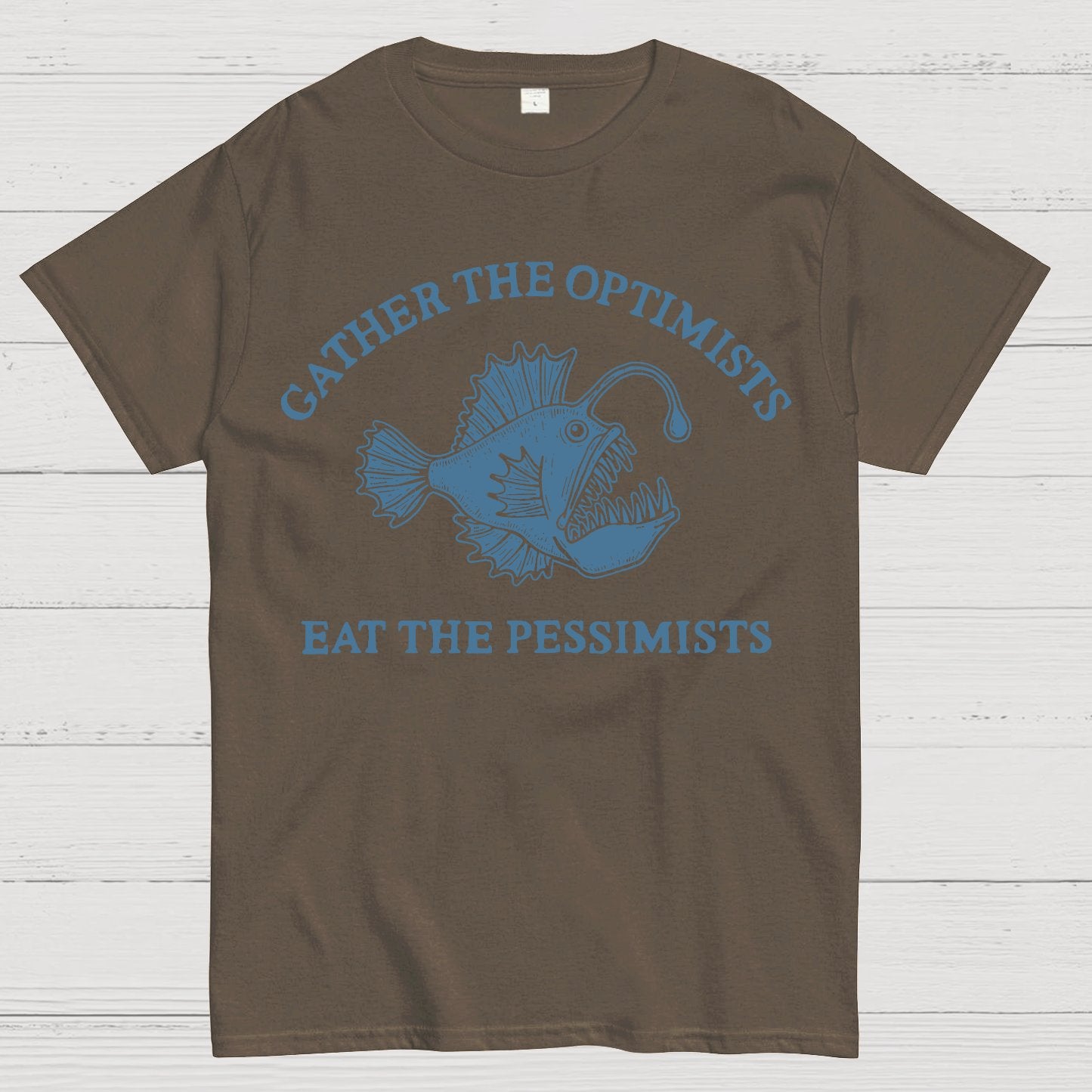 Gather Angler Fish Geek T-Shirt