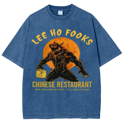 Lee Ho Fooks  Vintage Distressed T-shirt