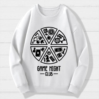 Game Night Club Geek Cotton Sweatshirt