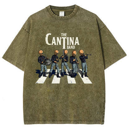 The Space Band Vintage Distressed T-shirt