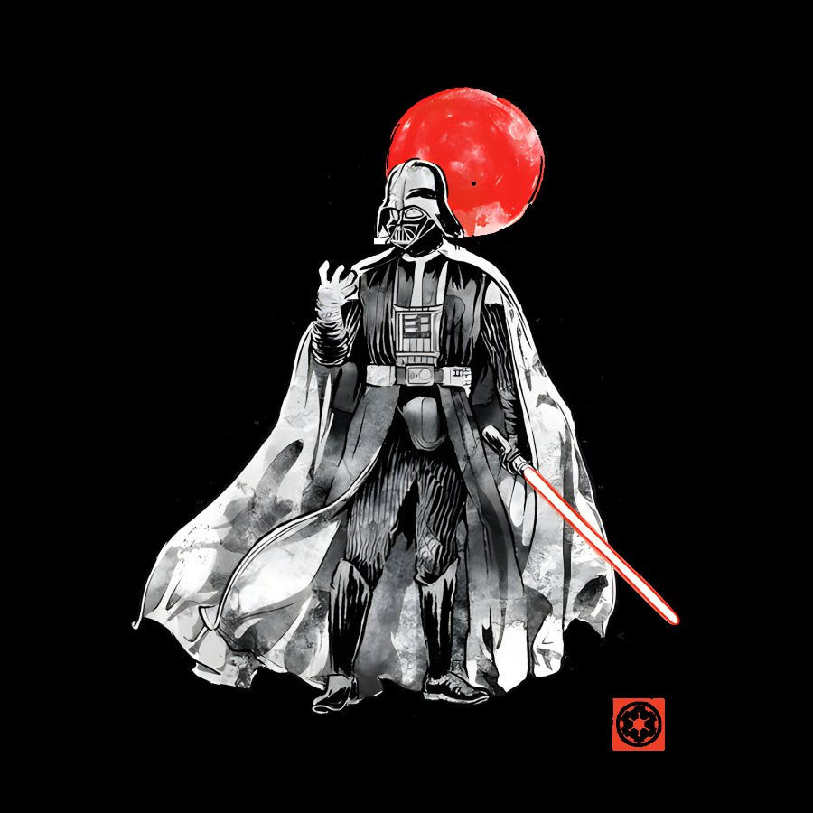 Dark Lord Sumi-E Geek T-Shirt