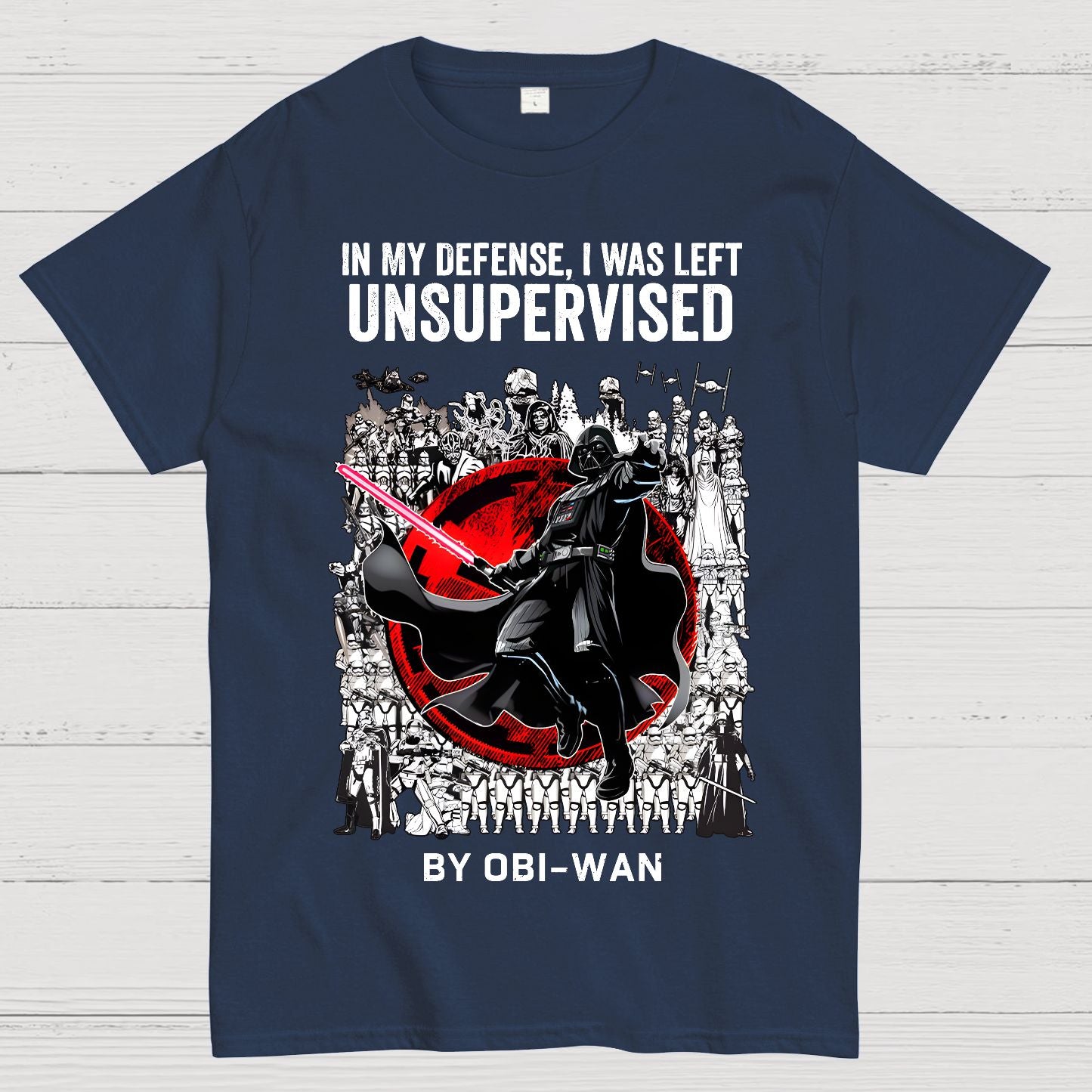 In My Defense I Was Left Unsupervised Geek T-Shirt
