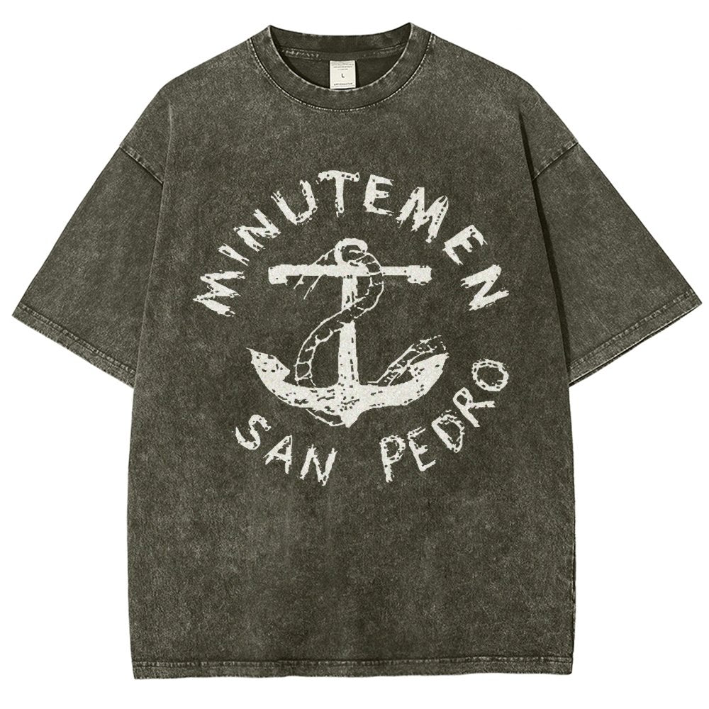 Minutemen San Pedro Vintage Distressed T-shirt