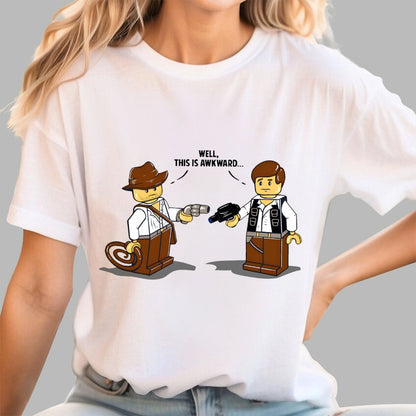 An Awkward Meeting Geek T-Shirt