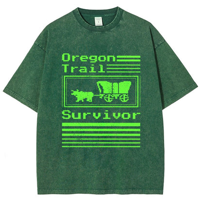 Retro Trail Survivor Vintage Distressed T-shirt