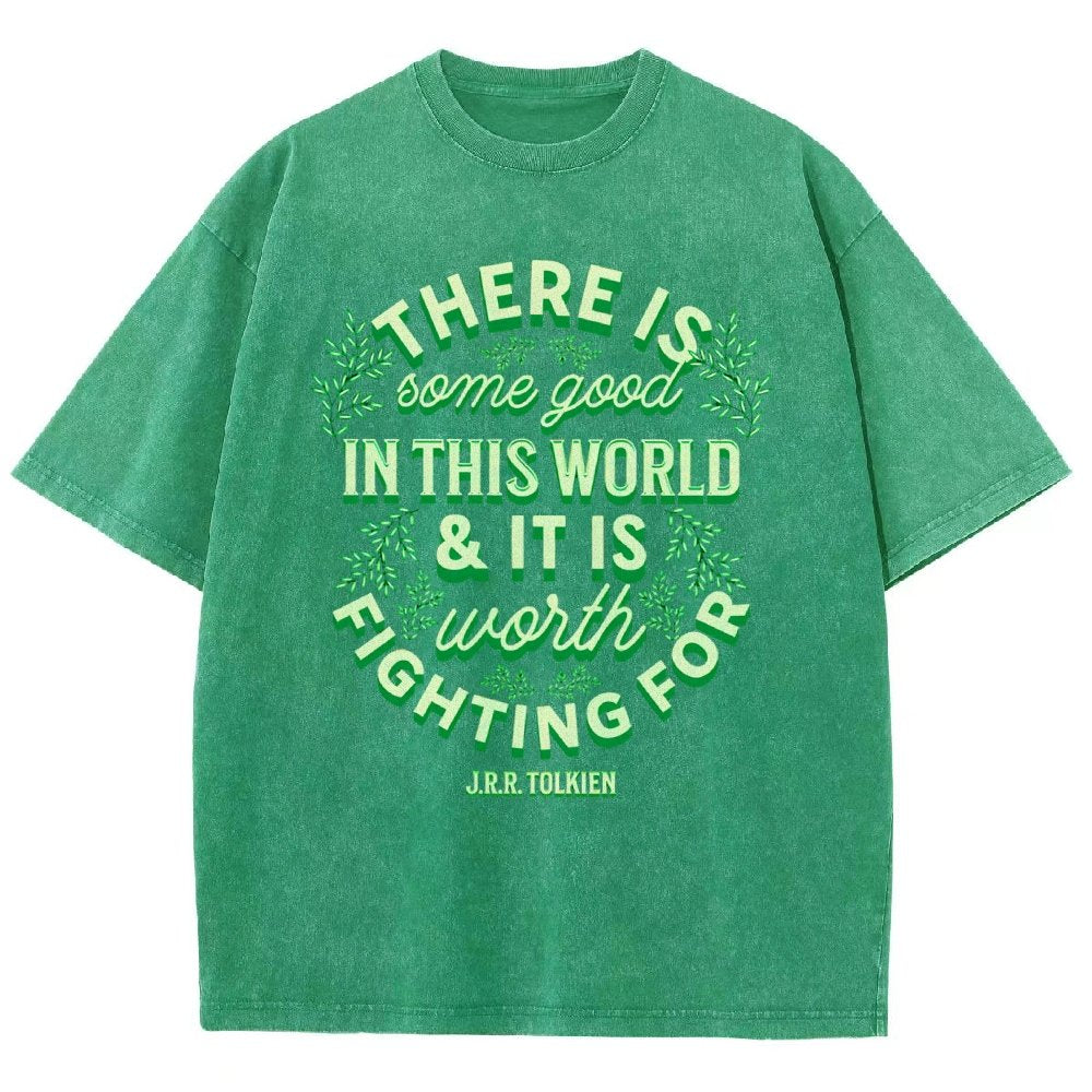 There is Some Good in This World Vintage Distressed T-shirt