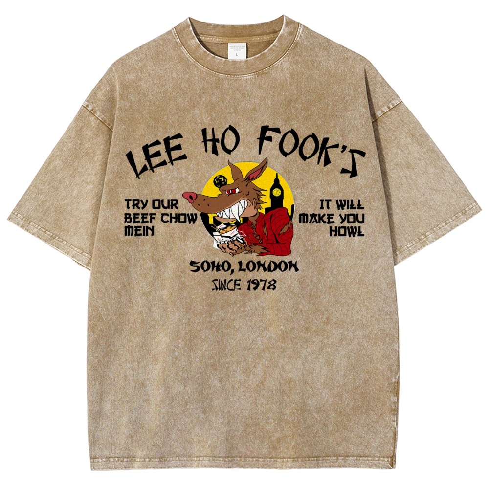 Lee Ho Fooks Soho London Since 1978 Vintage Distressed T-shirt