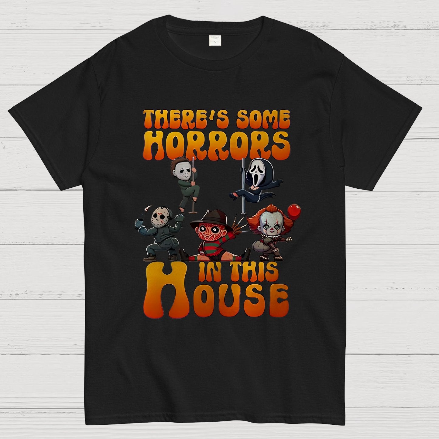 Horror Movie Halloween Geek T-Shirt