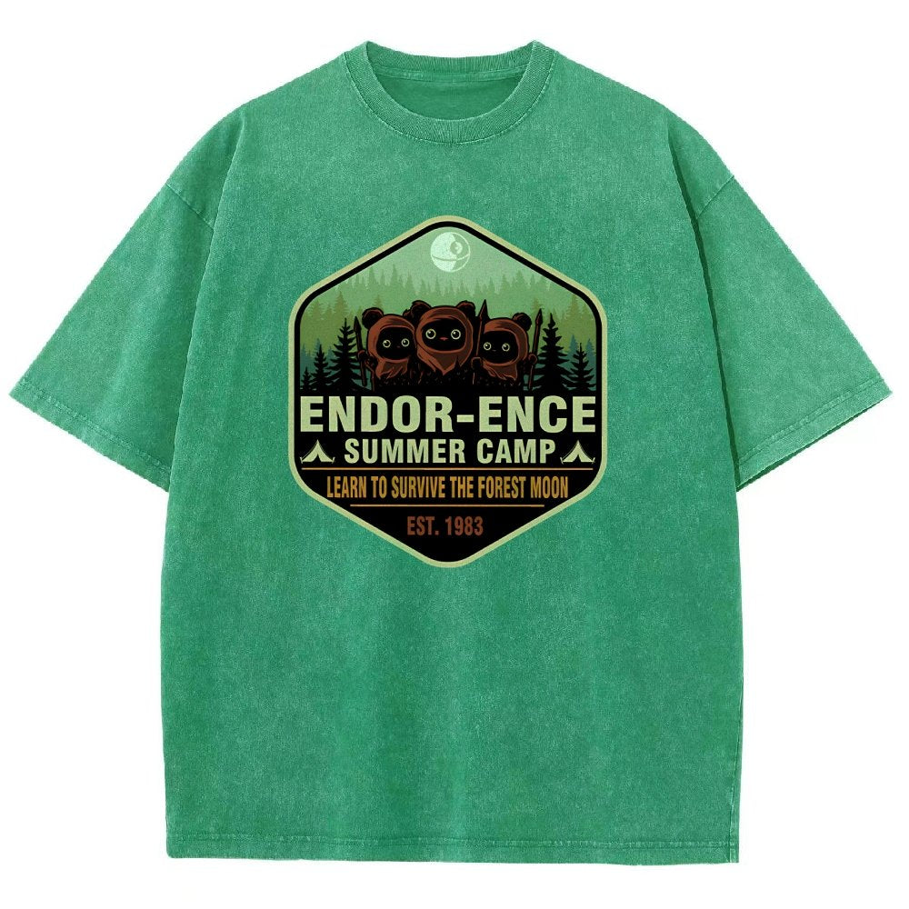Elysian-Ence Vintage Distressed T-shirt