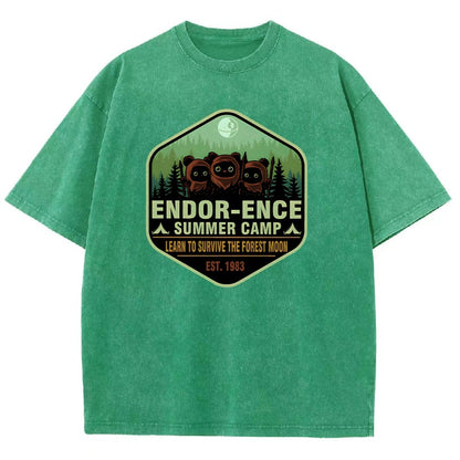 Elysian-Ence Vintage Distressed T-shirt