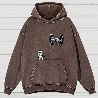 Flying The Realm Group's Kite Vintage Distressed Hoodie
