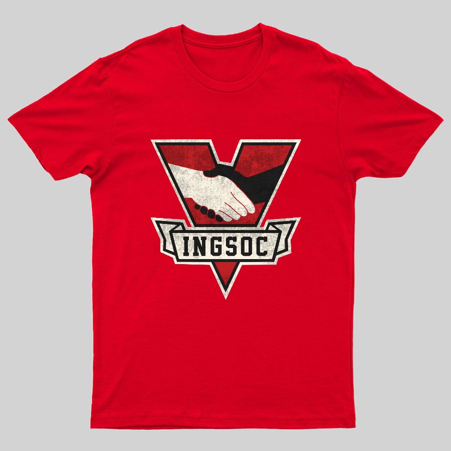 1984 George Orwell Ingsoc Geeky T-Shirt