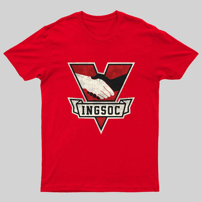 1984 George Orwell Ingsoc Geeky T-Shirt