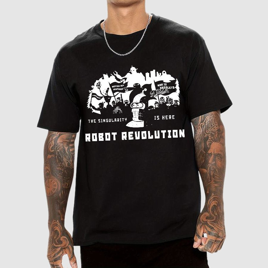 Robot Revolution Geek T-Shirt