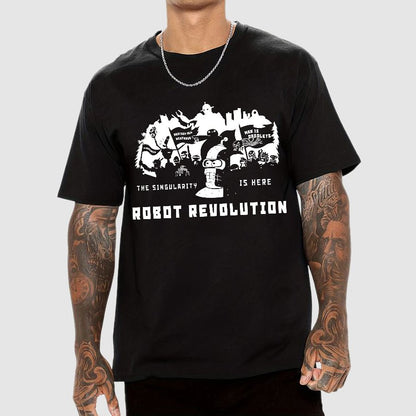 Robot Revolution Geek T-Shirt