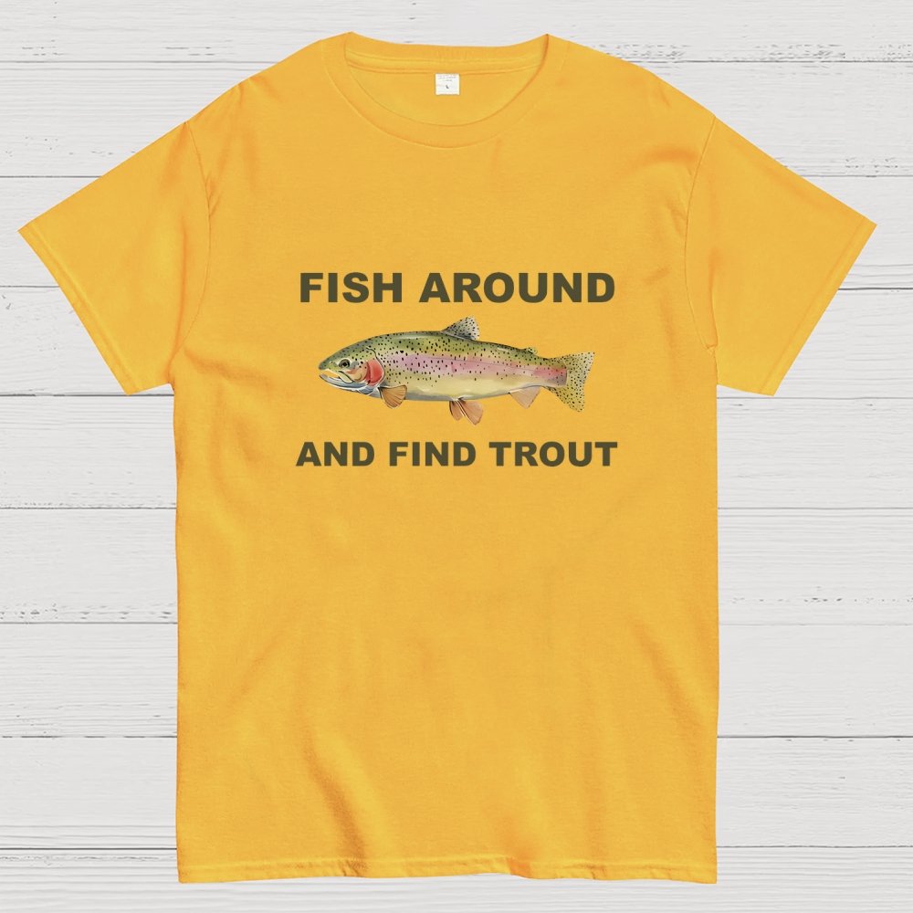 Fish Around Geek T-Shirt