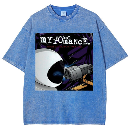 My Robot Romance Vintage Distressed T-shirt