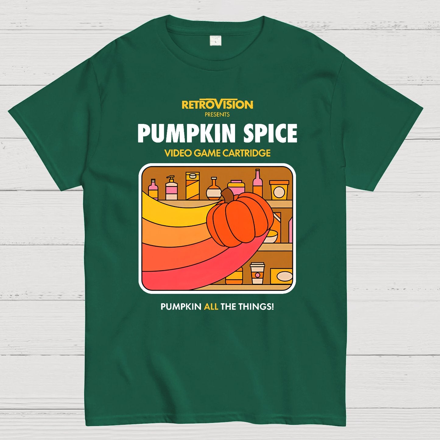 Pumpkin Spice High Score Geek T-Shirt