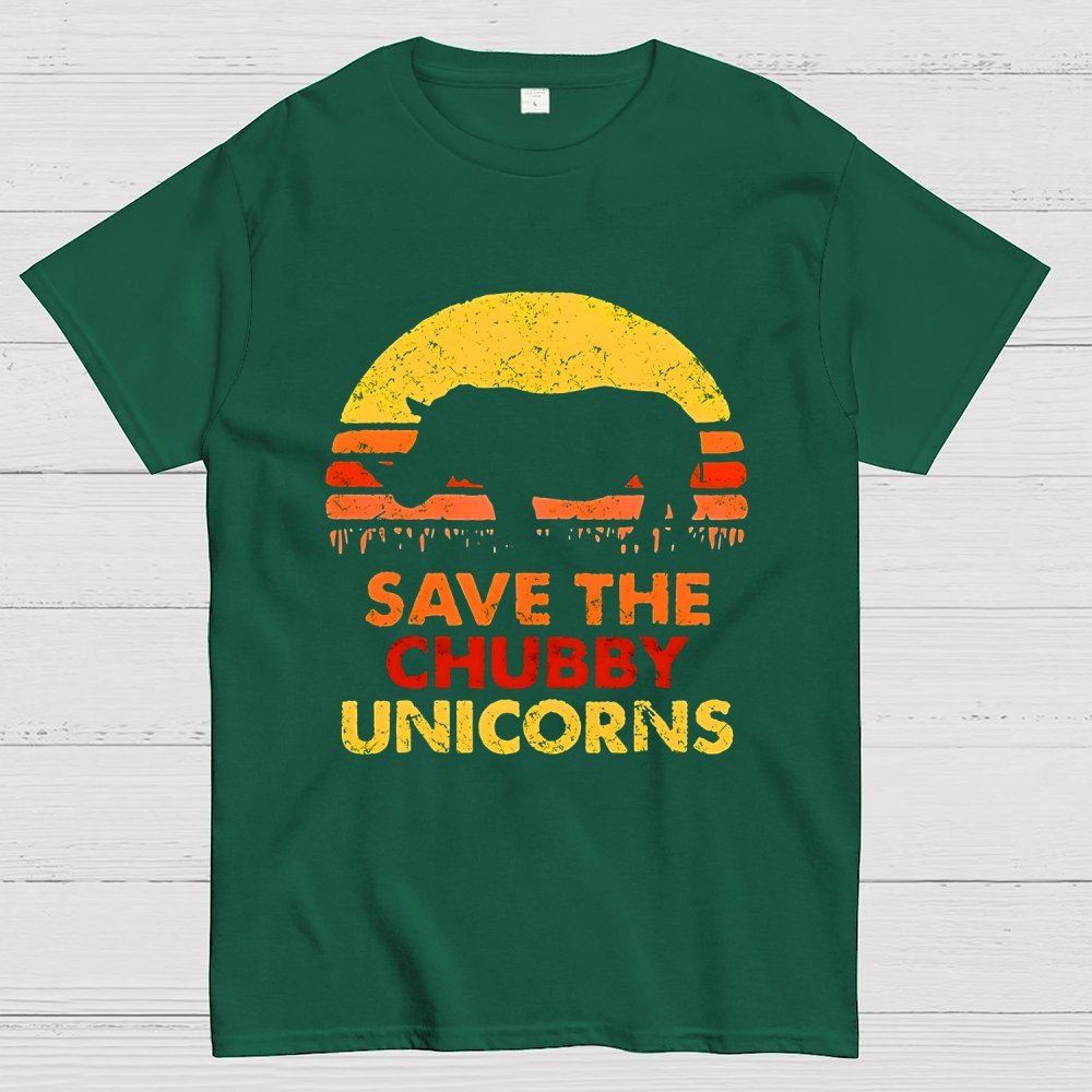 Save The Chubby Unicorns Geek T-Shirt